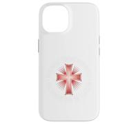 Non Nobis Domine Latin Templar Cross Camicia Custodia per iPhone 14