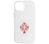 Non Nobis Domine Latin Templar Cross Camicia Custodia per iPhone 14 Plus