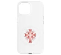 Non Nobis Domine Latin Templar Cross Camicia Custodia per iPhone 15