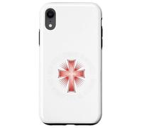 Non Nobis Domine Latin Templar Cross Camicia Custodia per iPhone XR