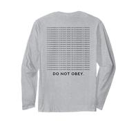 Non obbedire Maglia a Manica