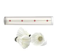 Non occupare spazio: i nostri tubi da badminton sono facili da raccogliere con le palle e sono adatti a tutte le occasioni. Grazie alle dimensioni compatte e al peso ridotto è facile da usare