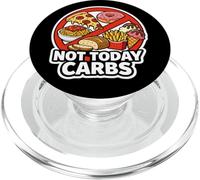 Non oggi carboidrati divertente scherzo per fan della dieta chetogenica dei carnivori PopSockets PopGrip per MagSafe
