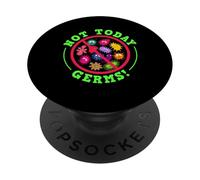 non oggi germi Design per una persona che ama la pulizia PopSockets PopGrip Adesivo
