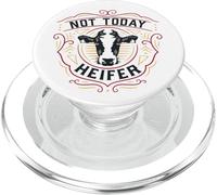 NON OGGI, HEIFER Funny Cow Farm Friends Satana Heifers Meme PopSockets PopGrip per MagSafe