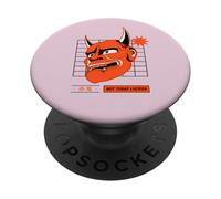 Non oggi Lucifero (Diavolo Graphic) PopSockets PopGrip Adesivo