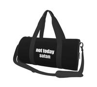 Non oggi Satana Borsa porta abiti convertibile con tracolla Borsa porta abiti da viaggio per uomo e donnapieghevole con rotelle per bagagli da viaggio