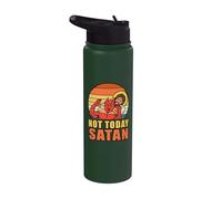 Non oggi Satana Stainless Steel Insulated Water Bottle