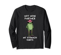 Non Ora Partner Mi Fa Male La Pancia Maglia a Manica