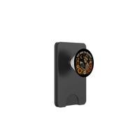 Non ora sto leggendo Gothic Skeleton Book Lover PopSockets PopWallet per MagSafe