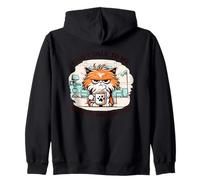 Non Parlare con Me Prima di Aver bevuto Il Mio caffè Felpa con Cappuccio