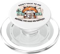 Non parlare con me prima di aver bevuto il mio caffè PopSockets PopGrip per MagSafe