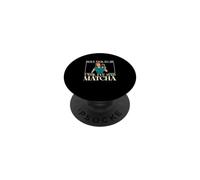 Non parlarmi finché non ho avuto bevitori divertenti di Matcha PopSockets PopGrip Adesivo