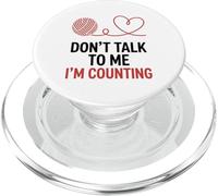 Non Parlarmi, Sto Contando L'amore Divertente Per Il Lavoro PopSockets PopGrip per MagSafe