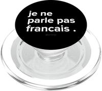 "Non parlo francese" Parola divertente PopSockets PopGrip per MagSafe