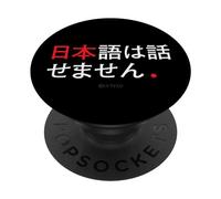 Non parlo giapponese - divertente umorismo giapponese PopSockets PopGrip Adesivo