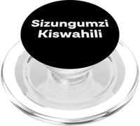 "Non parlo swahili". Divertente parola swahili PopSockets PopGrip per MagSafe