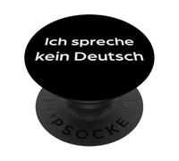 "Non parlo tedesco" divertente parola tedesca PopSockets PopGrip Adesivo