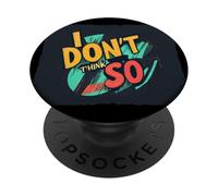 Non pensare così grafico per le menti spiritose PopSockets PopGrip Adesivo