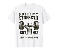 Non per la mia Forza ma per la Sua - Versetto biblico per la Maglietta