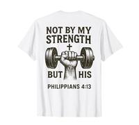 Non per la mia Forza ma per la Sua - Versetto biblico per la Maglietta