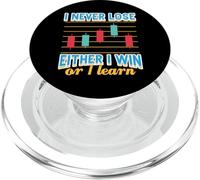 Non perdo mai né vinco né imparo un regalo per trader di PopSockets PopGrip per MagSafe