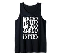 Non Perfetto, Ma Sardo - Orgoglio e Ironia Canotta