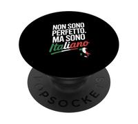 non perfetto ma sono italiano italia PopSockets PopGrip Adesivo