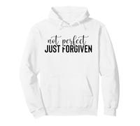 Non Perfetto, Solo Uomini e Donne cristiani grati grati Felpa con Cappuccio