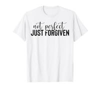 Non Perfetto, Solo Uomini e Donne cristiani grati grati Maglietta