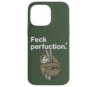 non perfetto umorismo ironia bradipo coraggio per l'errore freddo Custodia per iPhone 14 Pro Max
