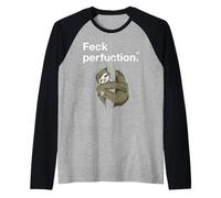 non perfetto umorismo ironia bradipo coraggio per l'errore freddo Maglia con Maniche Raglan