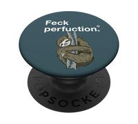 non perfetto umorismo ironia bradipo coraggio per l'errore freddo PopSockets PopGrip Adesivo