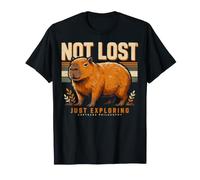 Non Perso Solo esplorando la filosofia Capybara Maglietta