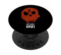 Non piangere Muoviti (Grafica) PopSockets PopGrip Adesivo