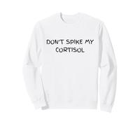 Non picchiare Il Mio Umorismo Sarcastico al cortisolo Felpa