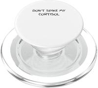 Non picchiare il mio umorismo sarcastico al cortisolo PopSockets PopGrip per MagSafe