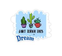 Non possiamo Affrontare Questo Cactus Adesivi Citazione Sogno Decalcomanie in Vinile