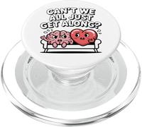 Non possiamo andare d'accordo, terapia del cervello e del cuore PopSockets PopGrip per MagSafe
