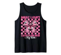 Non posso avere piani con i miei ratti Funny Rat Girl Mamma Mouse Canotta