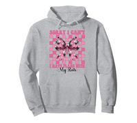 Non posso avere piani con i miei ratti Funny Rat Girl Mamma Mouse Felpa con Cappuccio