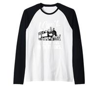 Non Posso Avere Piani con i Treni Maglia con Maniche Raglan