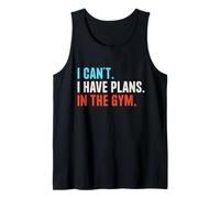 Non posso avere piani in palestra Weight Lifter Gym Canotta