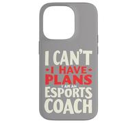 Non posso avere piani Sono un allenatore di eSport, Coach di gioco Custodia per iPhone 14 Pro