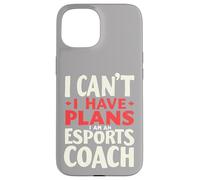Non posso avere piani Sono un allenatore di eSport, Coach di gioco Custodia per iPhone 15