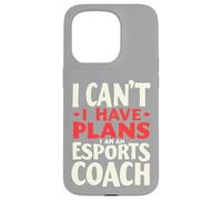 Non posso avere piani Sono un allenatore di eSport, Coach di gioco Custodia per iPhone 15 Pro