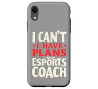 Non posso avere piani Sono un allenatore di eSport, Coach di gioco Custodia per iPhone XR