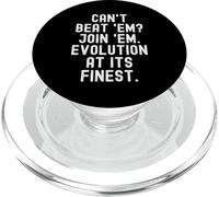 non posso batterli unirsi a em evoluzione al suo meglio Witty PopSockets PopGrip per MagSafe