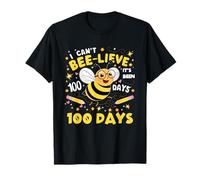 Non Posso Credere Che Siano passati 100 Giorni Cute Bee 100th Day School Maglietta