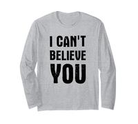 Non Posso crederti Maglia a Manica